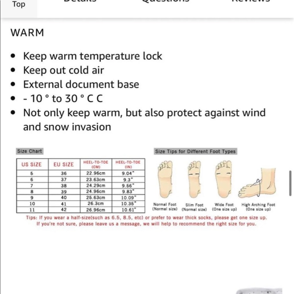 Cior womens snow boots